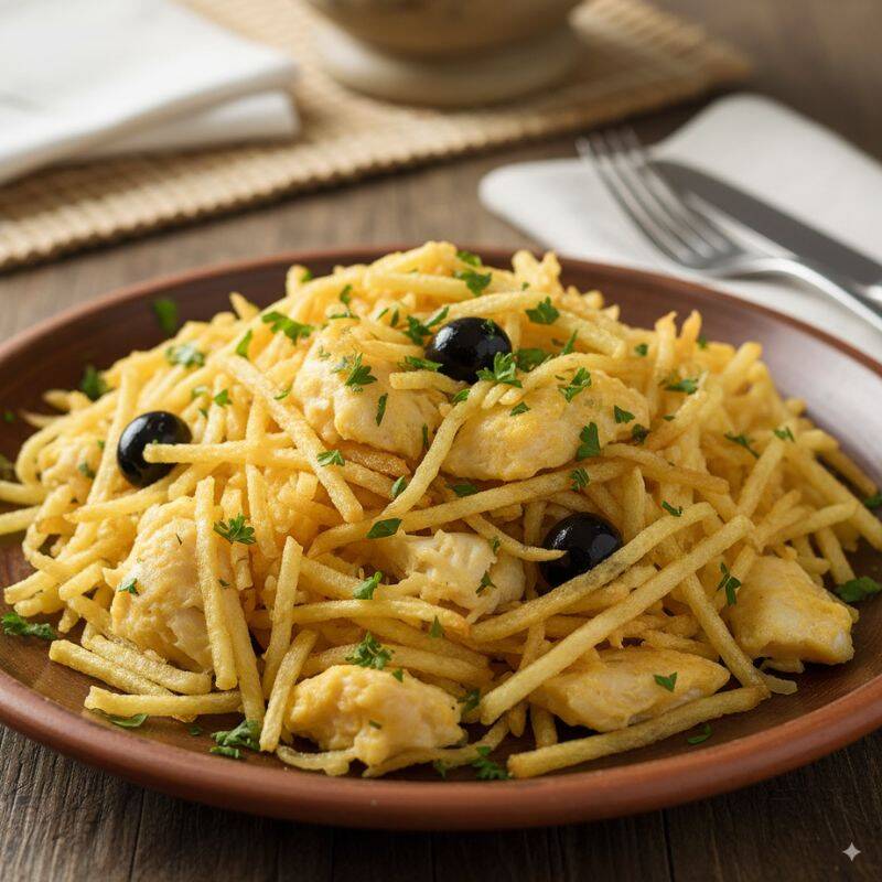 bacalhau à Brás