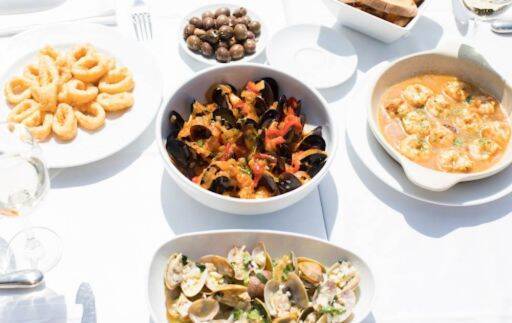 Restaurante de mariscos em Cascais Monte Mar